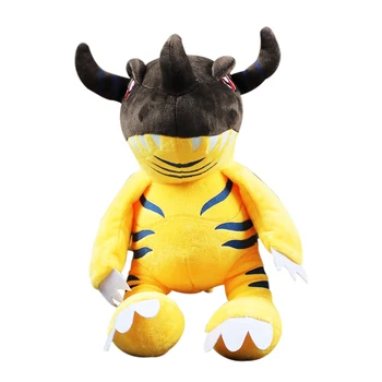 

1pcs 32cm Cartoon Anime Digimon Adventure Greymon Soft Stuffed Plush Toys Doll for children's Gift