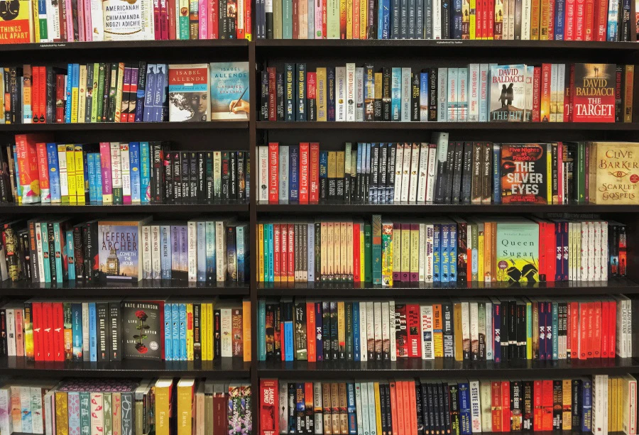 Bücherregal Bücherregal Schule Studie Bibliothek Bücher Holzboden Fotografie Hintergrund Hintergrund