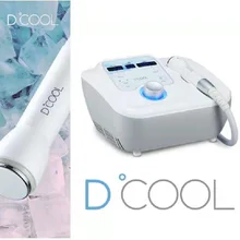 

D COOL Cryotherapy Cool Hot Electropration Micro-Current Face Lifting Machine Anti Puffiness Skin Tightening Beauty Device