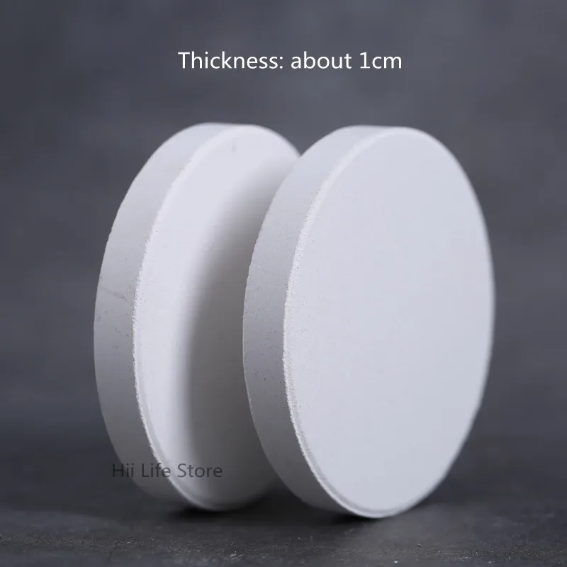Large Alumina Refractory Pad Can Be Reused High Temperature Resistant Glaze Anti-sticking Bottom Plate Pottery Firing Tools