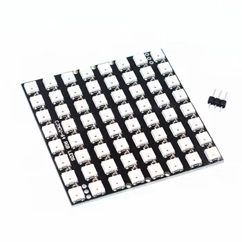 

10pcs WS2812 LED 5050 RGB 8x8 64 LED Matrix