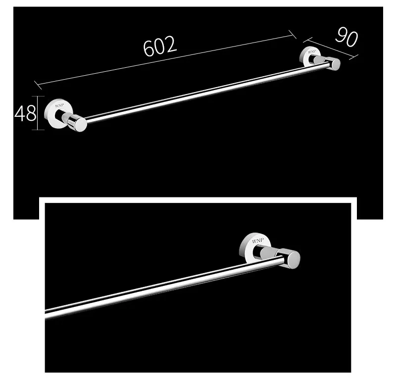 Chrome Polished Bath Hardware Set Brass Items Wall Mounted Towel Rack Bathroom Hardware Banheiro Preto Bathroom Accessories