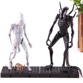 

Hot Toy Action Figure Alien: Covenant Figures Alien Xenomorph Neomorph Figure PVC Collectible Model Toy 2pcs/set