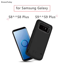 Чехол для зарядного устройства для samsung S8 S9, чехол для зарядки аккумулятора, чехол для S8 Plus S9 Plus power Bank, чехол для аккумулятора
