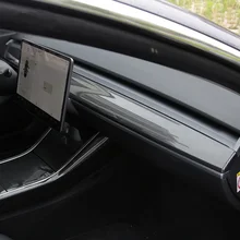 Conjunto de cubierta de Panel de salpicadero, embellecedor para consola central de ABS, Model 3 Tesla, 2017, 2018, 2019, 2020, 2021