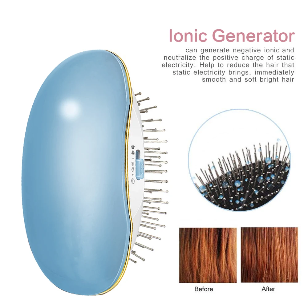 Прямая поставка, Ионная Щетка для волос, Волшебная электрическая расческа для волос, отрицательные ионы, расческа для моделирования волос, расческа для укладки, не более, гребни для волос