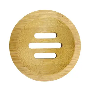 

1Pc Soap Dish Draining Durable Nontoxic Round Shaped Creative Soap Dish for Bathroom Soaps Shower