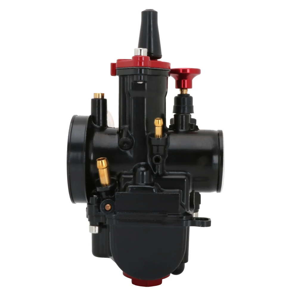 Motorcycle 21 24 26 28 30 32 34mm Universal Black For Maikuni PWK Carburetor Parts Scooters With Power Jet Motorcycle ATV