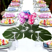 Гавайские Luau вечерние принадлежности-Гавайские Leis(36Ct) с Гавайскими цветами заколки для волос(16 шт), идеально подходит для ваших Гавайских луаус