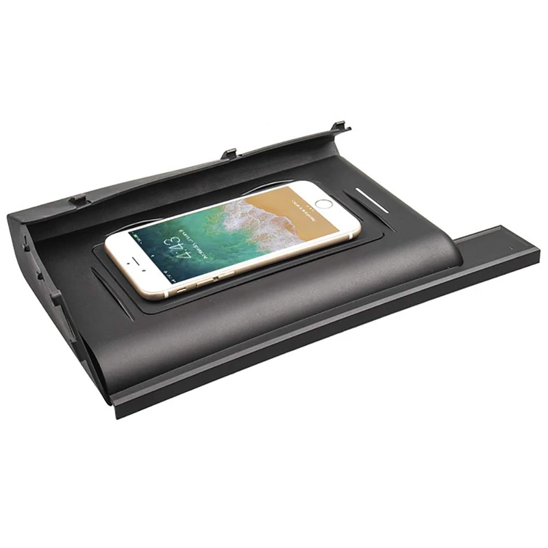 

Car Armrest Box Wireless Charger Fast Charging Console Wireless Charger Pad Module for Land Rover Discovery 5 Lr5 L462 2016-20