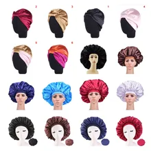 Bonnet Shower-Cap Bath-Towel Salon Hair-Dry Silk Quick-Elastic Sleep Women 6-Colors Wrap-Hat