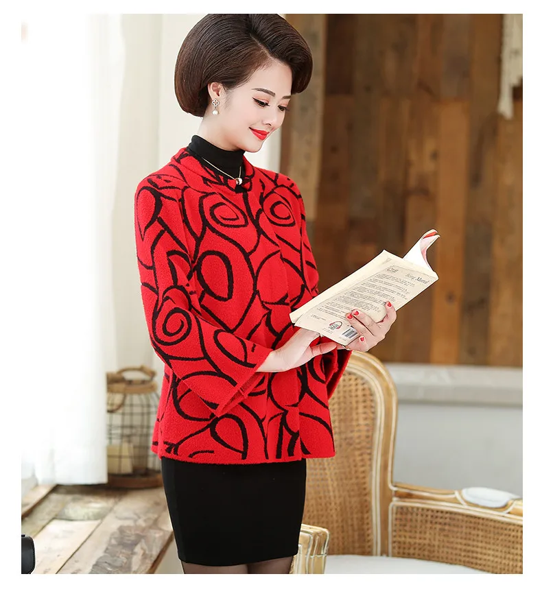 XJXKS Women woolen coat autumn winter new loose plus size comfortable casual high quality cashmere women coat