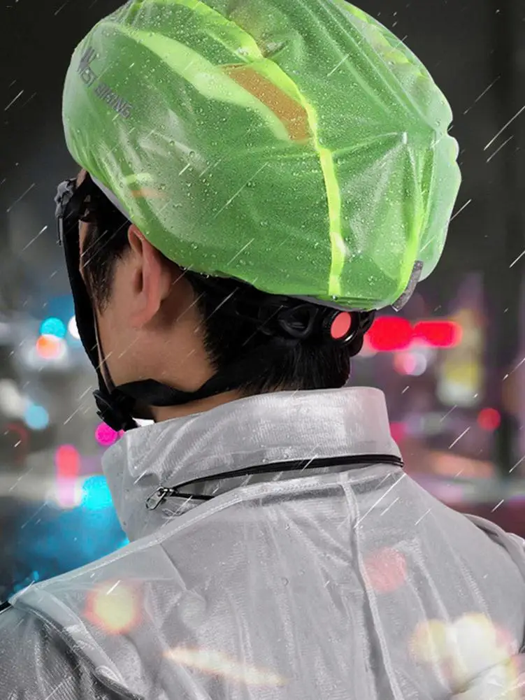 

Bicycle Helmet Cover Riding Helmet Rain Cover Outdoor Cycling Riding Multifunction Tools Reflective Helmet Cover