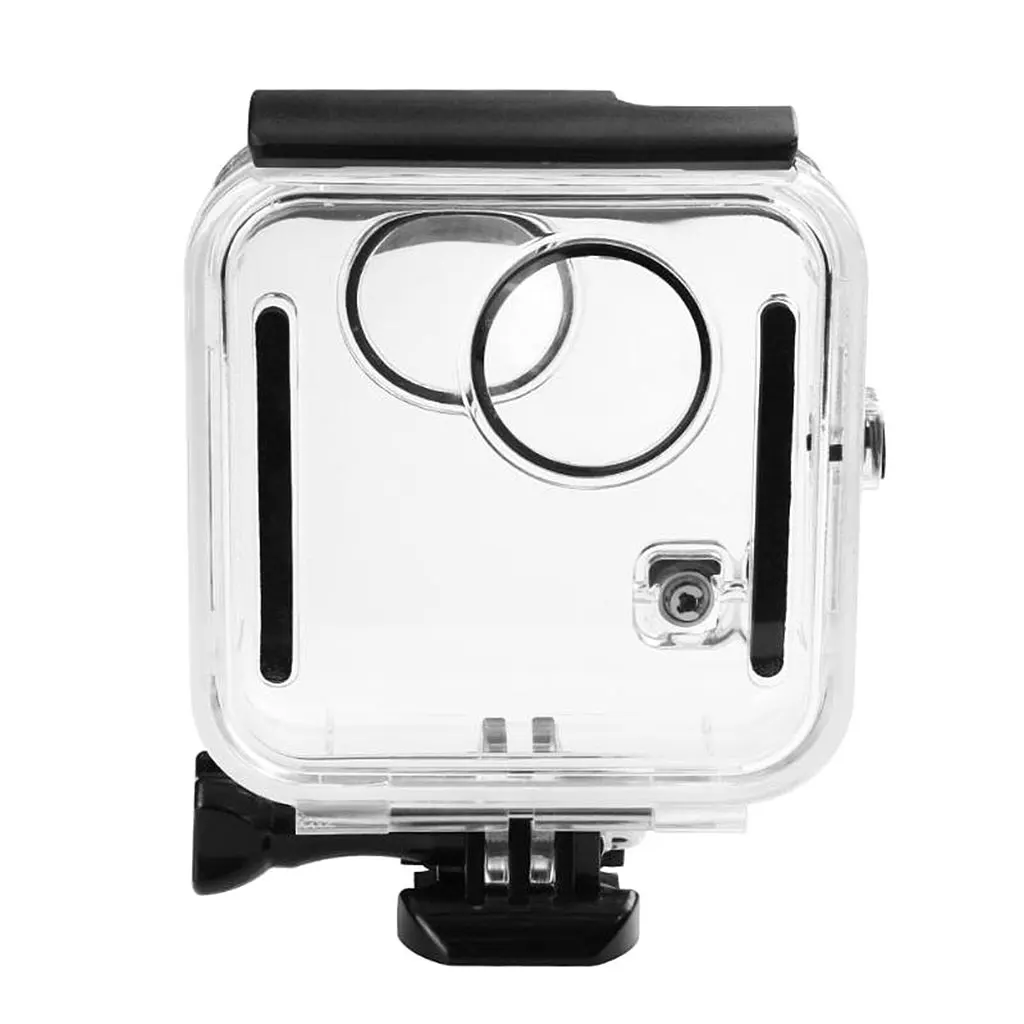 Дайвинг водонепроницаемый корпус чехол для GoPro Fusion 360 градусов камера Подводный ящик задняя дверь защитная крышка оболочка с кронштейном