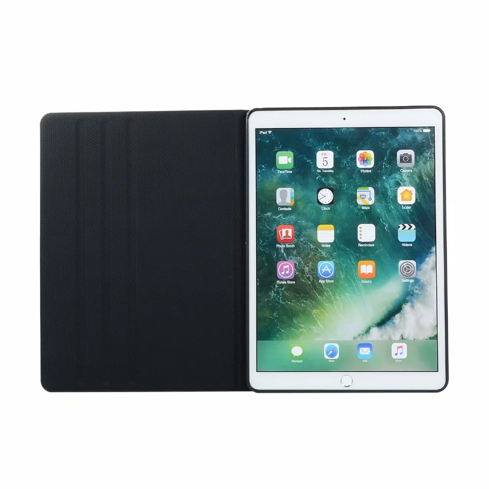 Для ipad Pro 10,5 дюймов Чехол двухслойный флип-Стенд Магнитный чехол для ipad air 3 сплошной цвет оболочка+ ручка