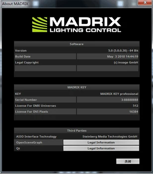 

DMX Software stage light controller M5 dongle