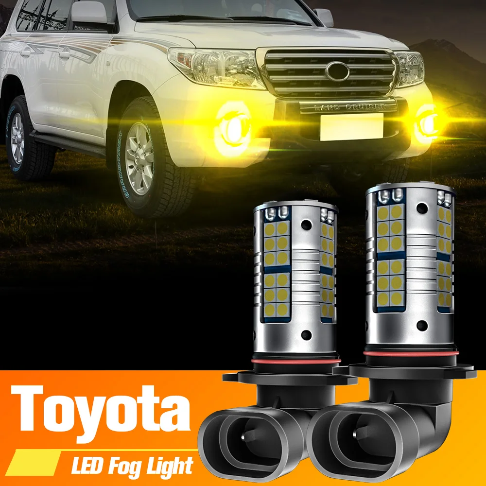 2x светодиодсветильник Противотуманные фары Blub 9006 HB4 лампа Canbus для Toyota Avensis T25 Hilux