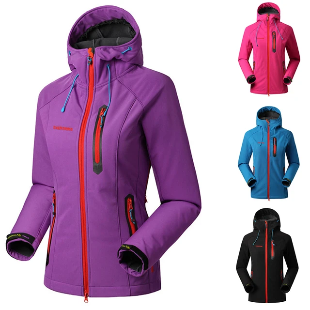 US $29.90 SAENSHING Waterproof Softshell Jacket Women Brand Rain Coat Outdoor Clothing Female Windproof Soft 