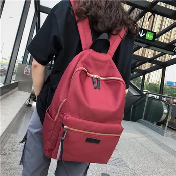 

Fashion Backpack 2020 Women Backpack Shcool Backpack Teenage Girls High Quality Nylon Travel Female Laptop Shoulder Backbag