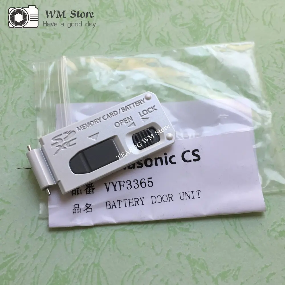NEW White LX5 LUX5 Battery cover Door Lid VYF3365 For Panasonic DMC-LX5 For Leica D-LUX5 Camera Repair Part