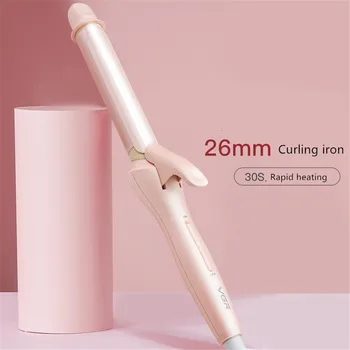 

Ceramic curling iron for tempering 26mm PTC heating element Ceramic glaze layer Rapid heating in 30s