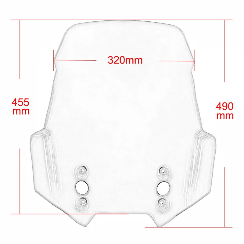 Лобовое стекло для мотоцикла лобовое KAWASAKI Versys KLZ 1000 KLZ1000 LT 2012 2020|Козырьки от ветра
