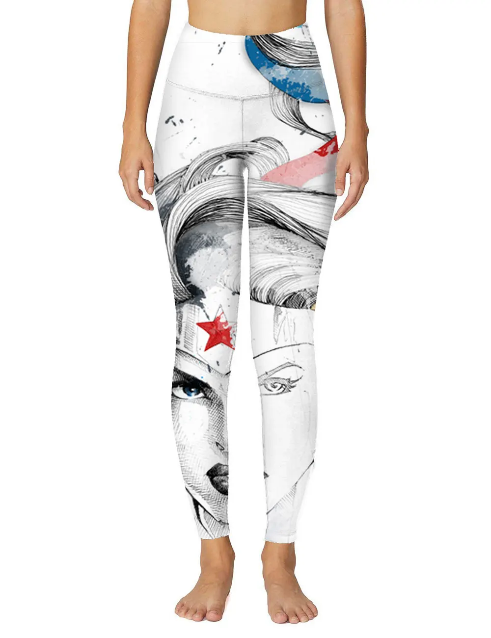 women's high waisted compression leggings