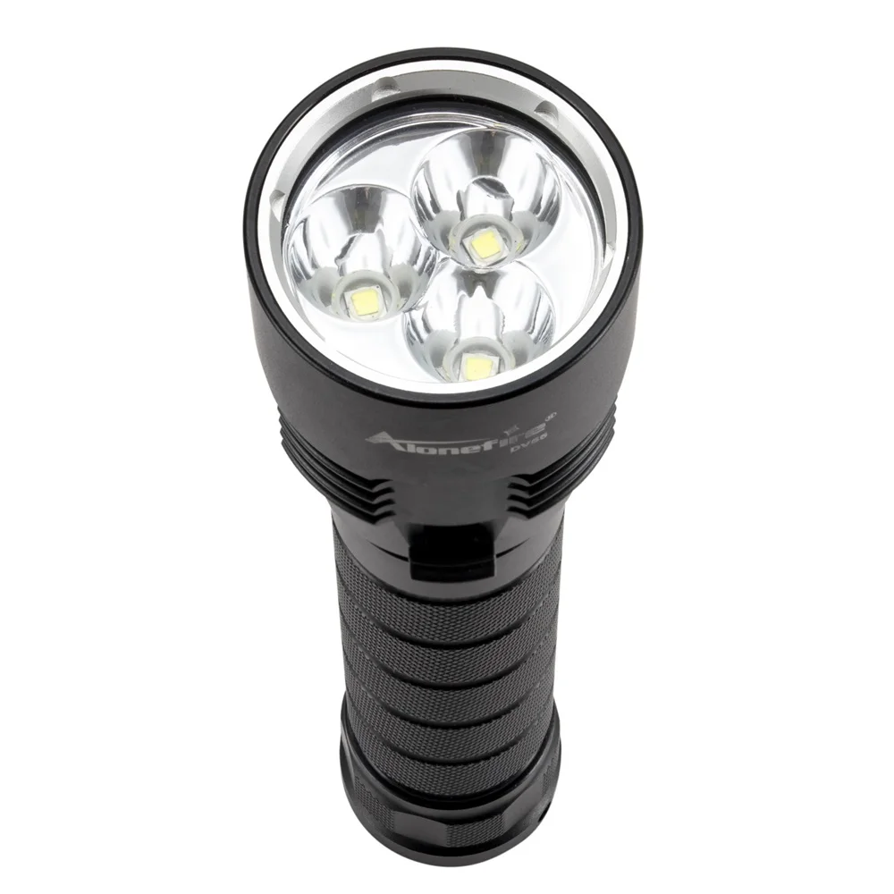 AloneFire DV55 вспышка-светильник для подводного плавания 3 x Cree L2 светодиодный светильник для подводного поиска светильник 18650 МОЩНЫЙ СВЕТИЛЬНИК-вспышка для дайвинга s 26650Tactic