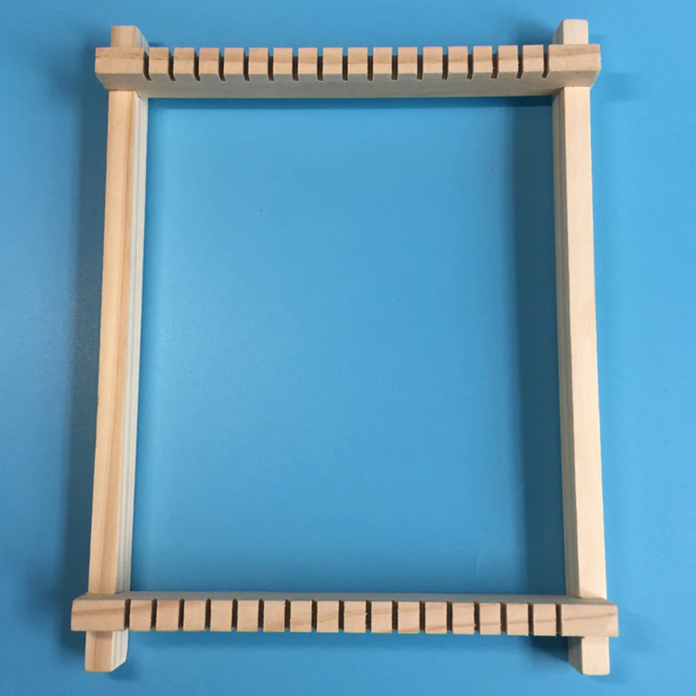 Дети DIY eaducatial ручная вязаная игрушка ткацкая машина Деревянный Мини с аксессуарами традиционная Операционная способность