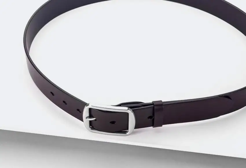 Genuine Leather Stainless Steel Buckle Belt Designer Cowskin Male Belt Jeans Fashion Strap Waistband Quality Assurance XKS185