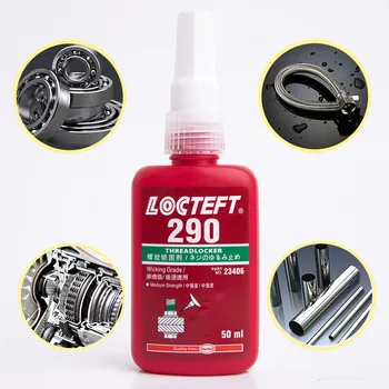 

Anaerobic Adhesive 290 Anaerobic Adhesive Permeable High Strength Screw Fixing Glue Metal Glue Thread Locker 50ml Super Glue