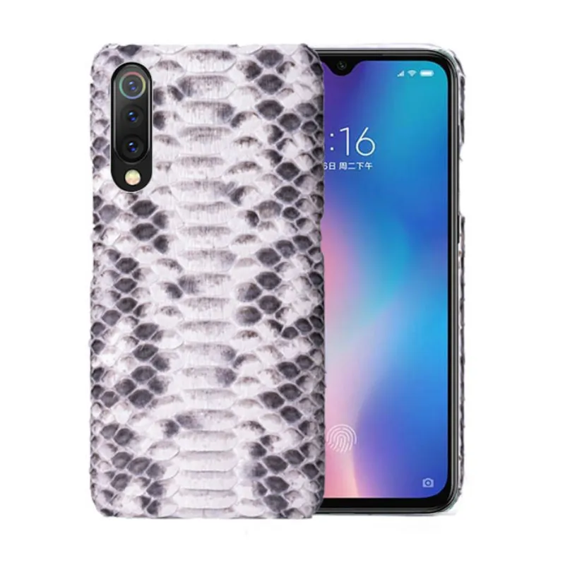 Чехол из кожи питона для телефона Xiaomi Mi 8 9 9se 9T A1 A2 A3 lite Poco F1 Max 3 Роскошный чехол Redmi