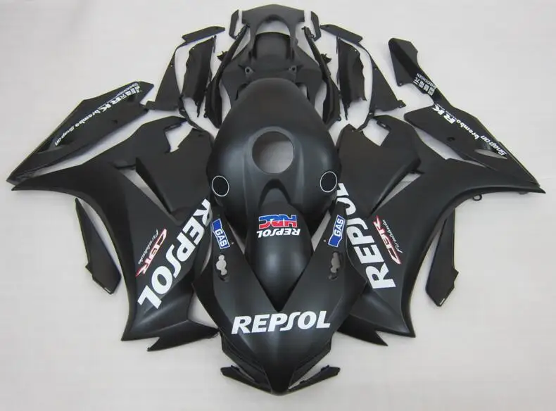 Тела Repsol литые изделия для Honda CBR1000RR 12, 13, 14, 15 лет, CBR 1000RR 1000 RR 12-15 матовый черный CBR1000 RR 2012 2013 обтекатель