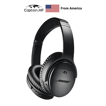 

US Captain Quiet and Comfort Headphone Wireless Bluetooth Earphones QC 35 II ANC Headsets Acoustic Noise Cancelling Headphones