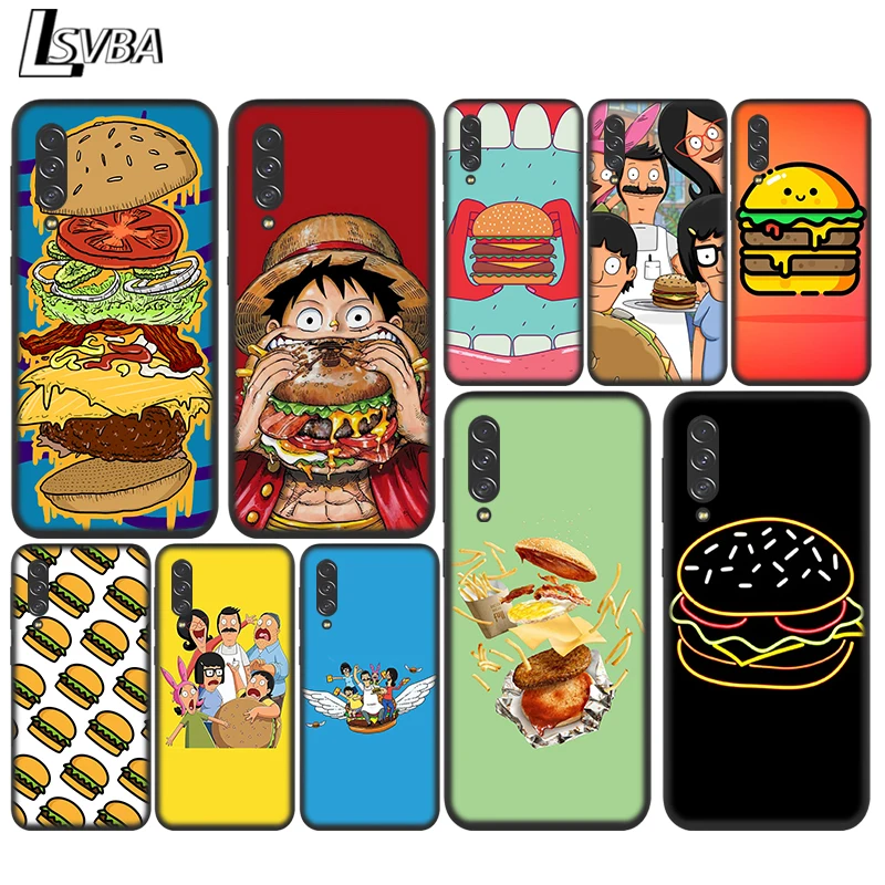 Чехол для телефона с изображением вкусных гамбургеров Samsung Galaxy A90 A80 A70 A70S A60 A50 A40 A30S