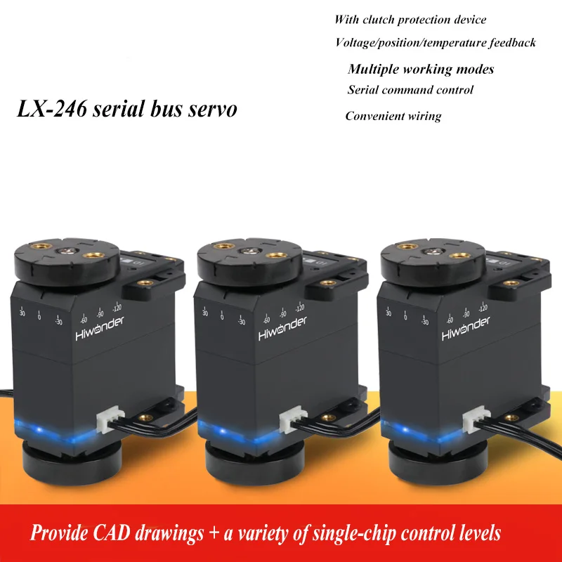 

High-Precision Serial Bus Servo HX-08L Intelligent Serial Port Manipulator/Robot Digital Servo