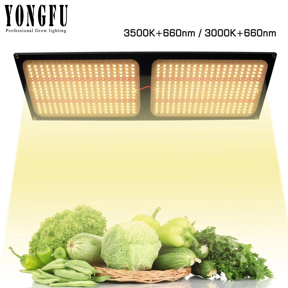 Cheap Samsung LM301B 3000K/3500K+660nm 288pcs Led Grow Light Quantum Board Meanwell Driver Full Spectrum DIY LED Plant Grow Light