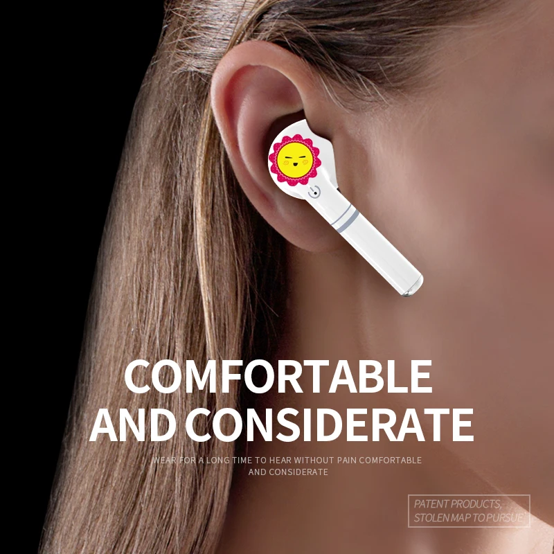 Outmix Fantasy2020 истинные беспроводные наушники Bluetooth 5 0 в ухо с большим цветным экраном