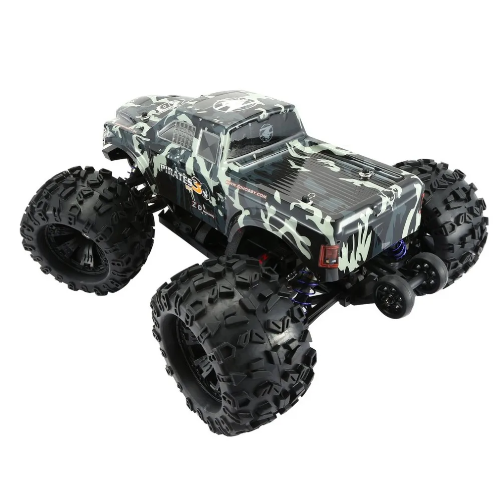 ZD гоночный MT8 Pirates3 rc автомобиль игрушка 1/8 2,4 г 90 км/ч электрический бесщеточный RC гоночный автомобиль внедорожная модель большой ноги Монстр РТР/Рама автомобиля