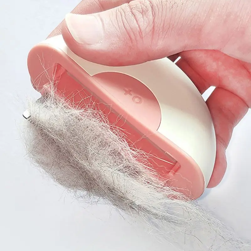 Deshedding Щетка для ухода за собачьей кошкой, 2 в 1 Мини Дизайн Deshedding Щетка