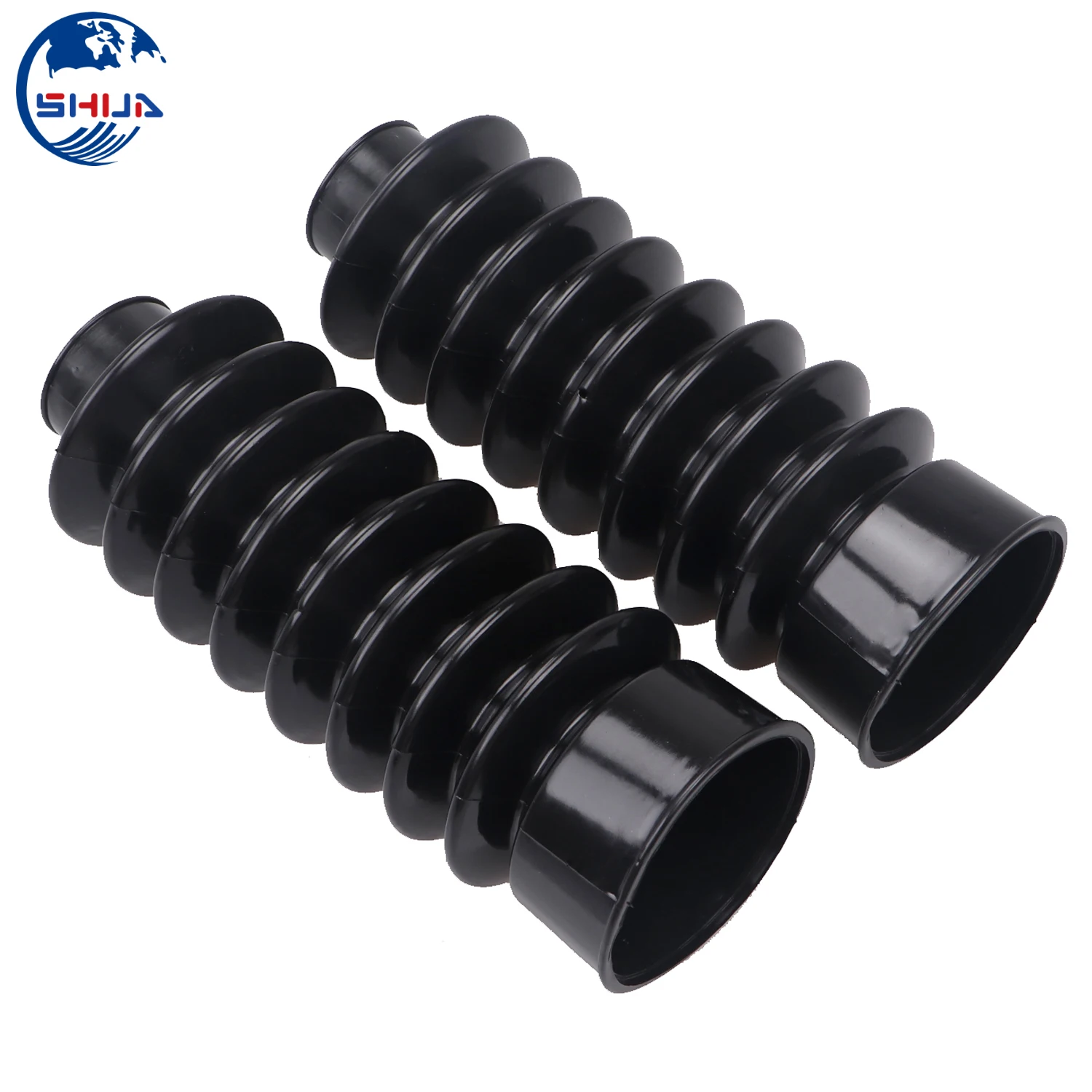 Мотоциклетные детали 41 мм передняя часть Длинная черная резиновая крышка вилки