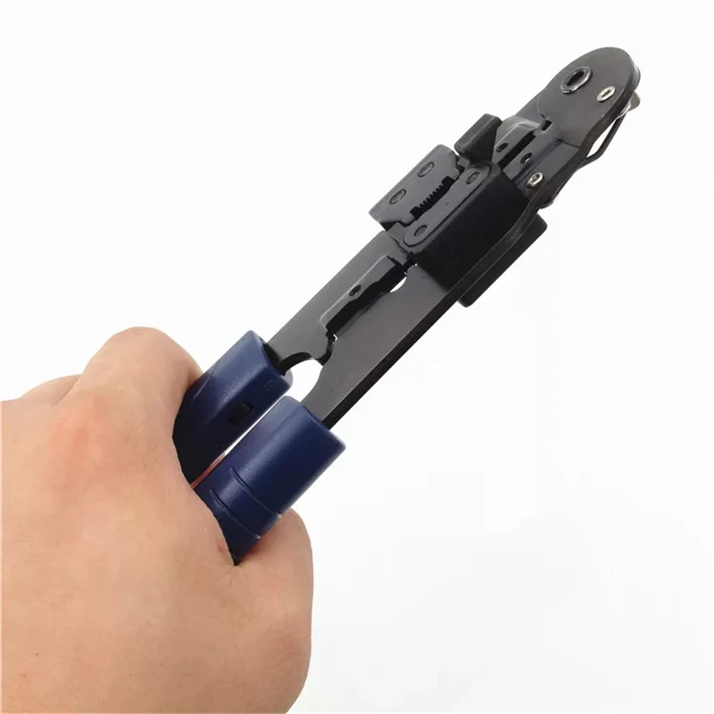 Pro'sKit 808-376C 8P однотипные модульные обжимные плоскогубцы Набор инструментов компьютерная кристальная головка для зачистки