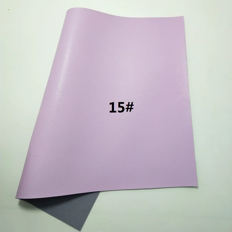 15 1 шт. 21X29 см синтетический Letaher, Cuero Sintetico Обычная наппа кожа для изготовления луков аксессуары LEOsyntheticoDIY T115 - Цвет: 15