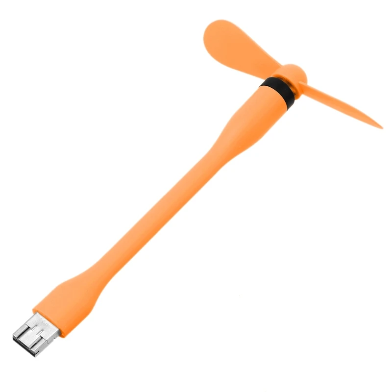 2в1 микро USB и USB вентилятор охлаждения для Xiaomi Android телефон ПК ноутбук Внешний аккумулятор