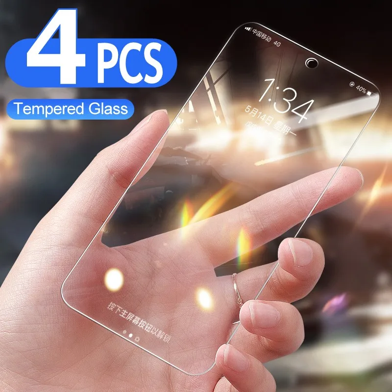 Взрывозащищенный протектор экрана 4 шт./лот для Huawei Ascend Honor 30 X10 10 9 8 Lite 9X Pro 9A 8X 8C 8A