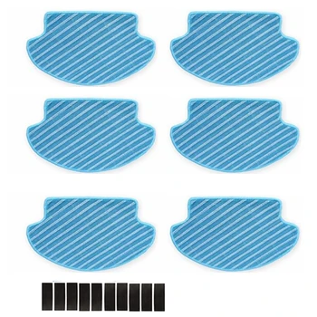 

Robot Vacuum Mop Cloth & Magic Paste Replacement for Ecovacs Deebot DE55 DE6G Robotic Vacuum Cleaner Parts Accessories