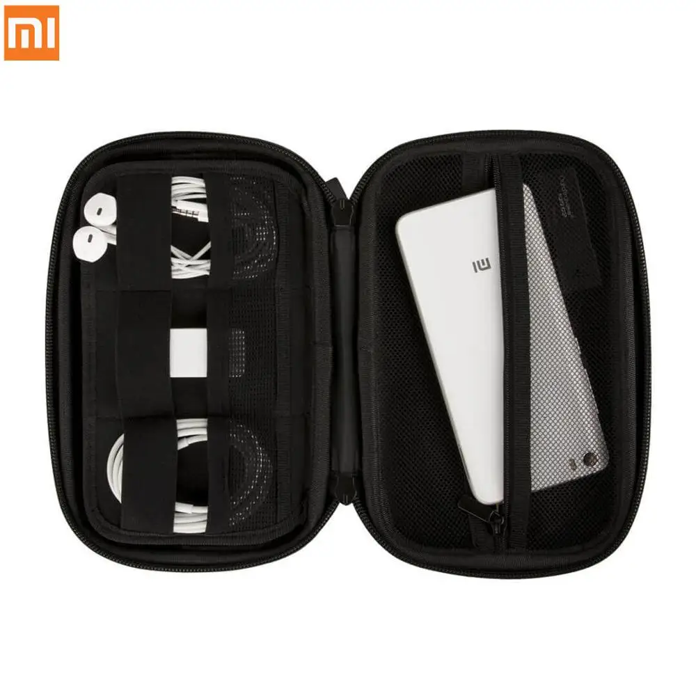 

Xiaomi HX Portable Earphone Storage Box Waterproof for Keys Power Bank Case Charger Cable Multi-function Digital Storage Box