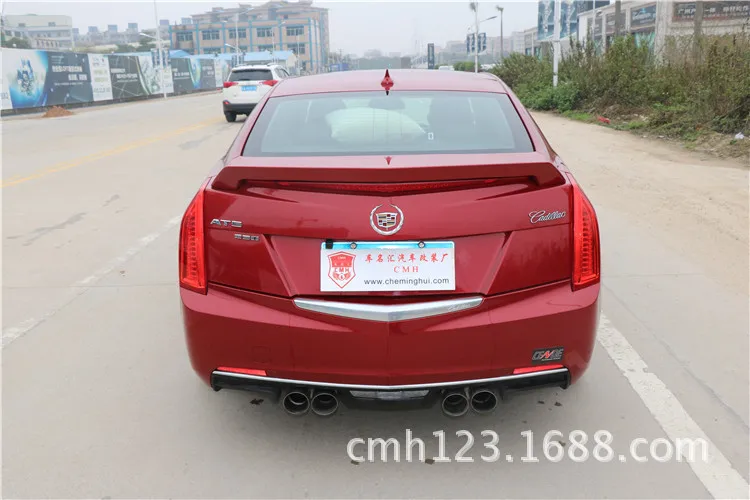 Подходит для Cadillac ATS-L V 14-17 крылья спойлера из углеродного волокна