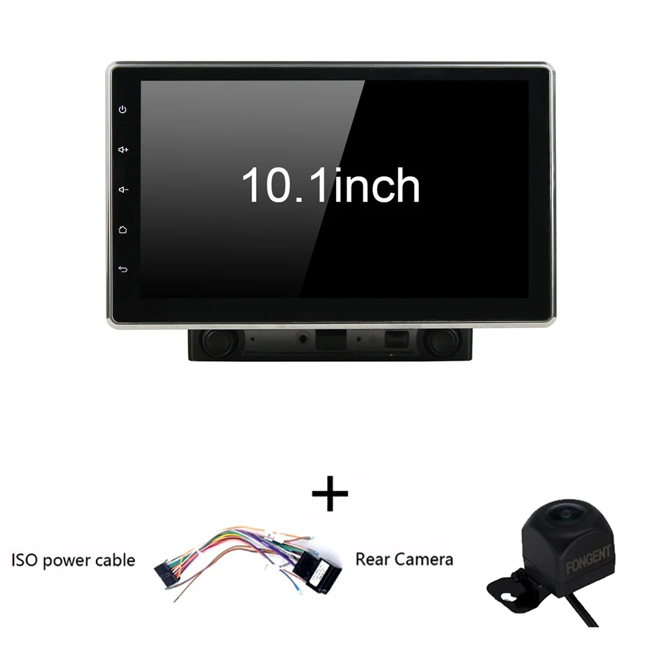 ISO cable camera Ips HD 10," Android 9,0 4 Гб 64 Гб 8 ядерный автомобильный dvd-плеер gps ГЛОНАСС карта RDS радио Bluetooth 4,2 Регулируемый для универсального DSP ПК - Цвет: ISO cable camera