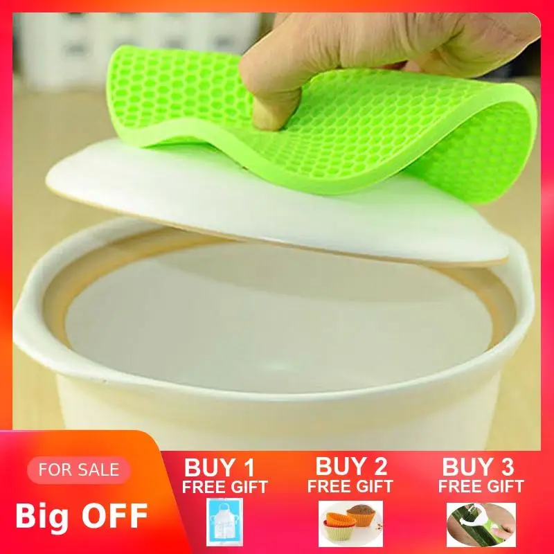 Горячая Распродажа новинка практичный силиконовый коврик с держателем кухонный